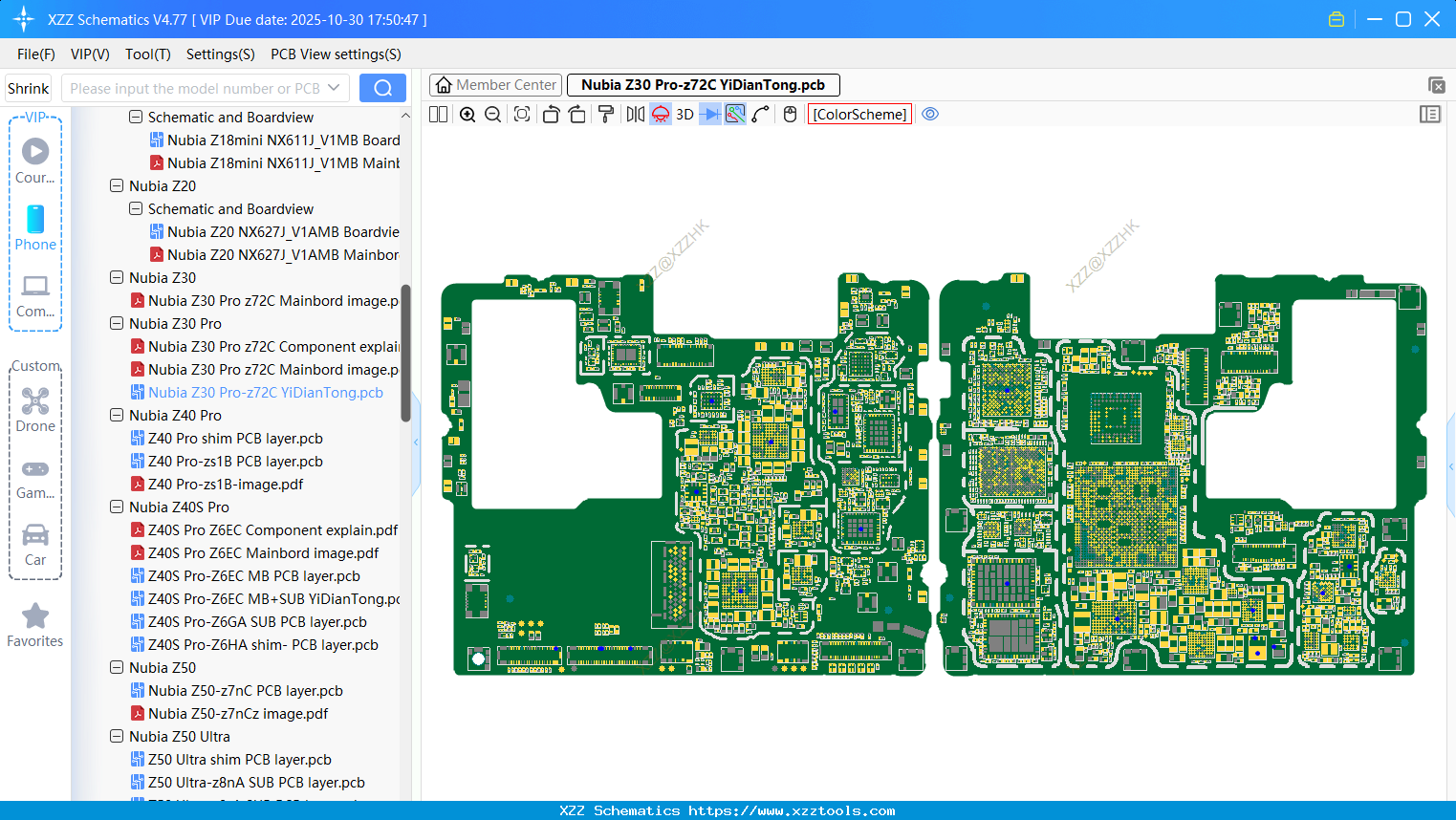 Nubia Z30 Pro-z72C bitmap
